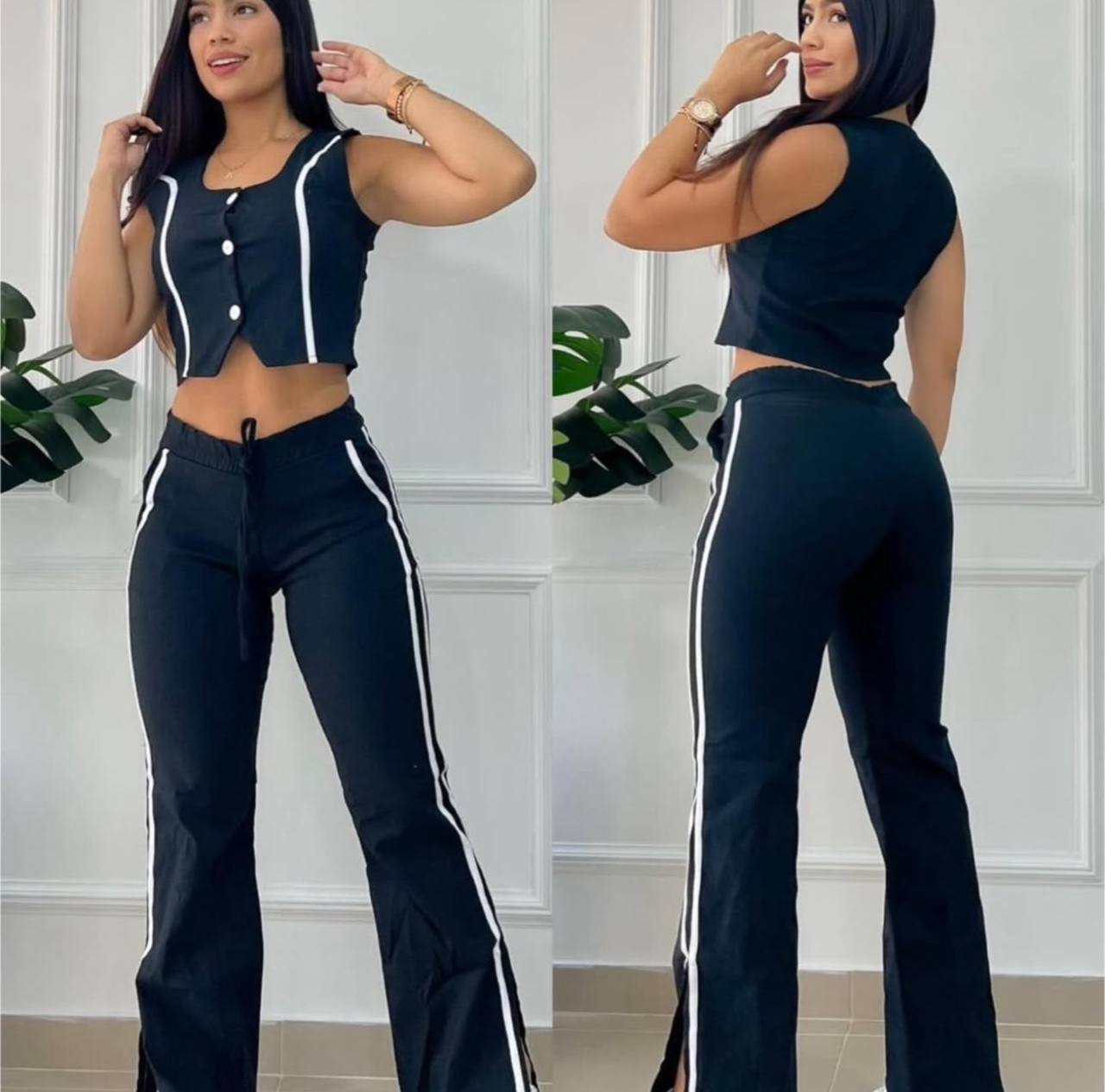 Conjunto 2 prendas chaleco Sabrina