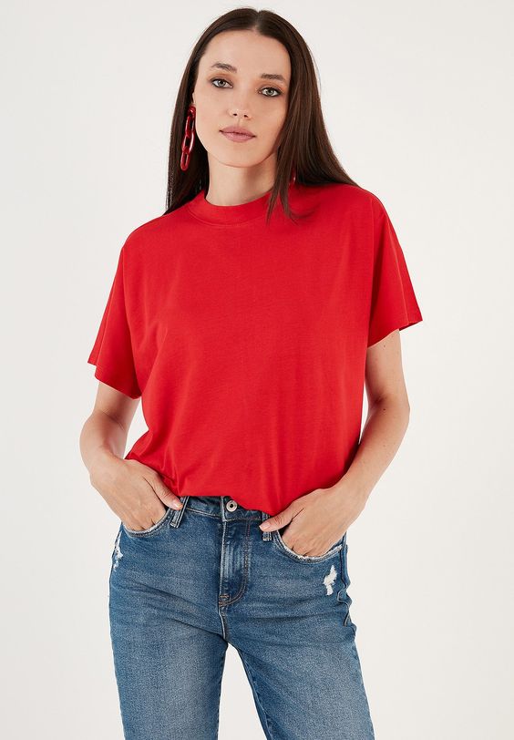 Camiseta de Algodón Dama