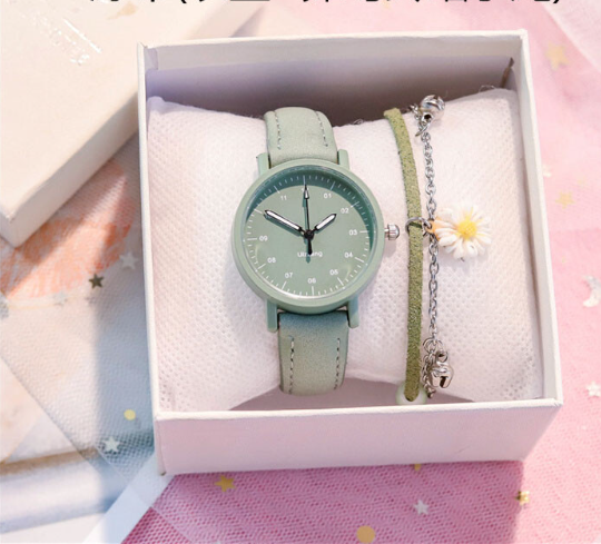 RELOJ CASUAL PARA MUJER + REGALO + CAJA