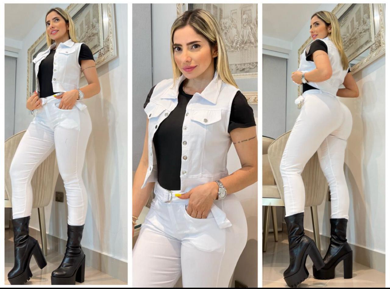 CONJUNTO PARA DAMA CHALECO 1856