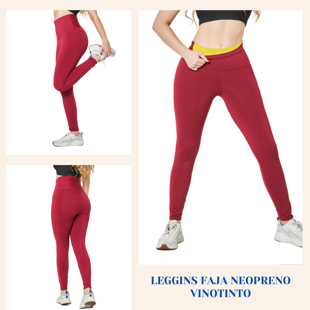 LEGGINS CON FAJA EN NEOPRENO